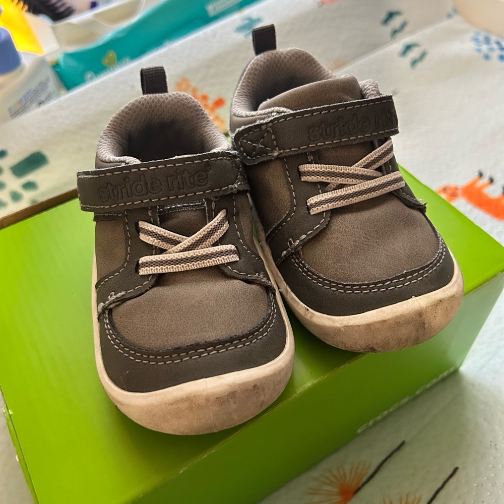 Baby Boy Stride Rite Sneakers – Brown